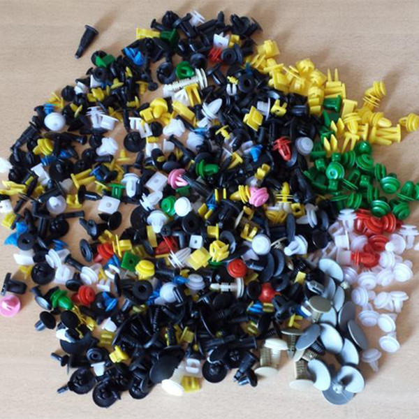 500pcs 1000PCS Car Mixed Universal Door Trim Panel Fasteners Bumper Retainer Push Engine Fender Fastener Clip