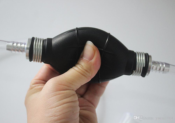 Car Siphon Hose Portable Liquid Transfer Manual Silicone Pump Sucker for Gas Water Oil Fluids