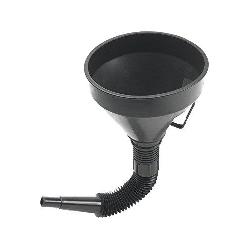 Car Funnel with Flexible Spout Extension and Mesh Screen Strainer for Car Motrocycle Black Free Shipping