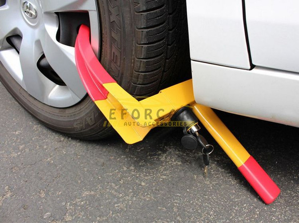 New Wheel Lock Clamp Copper Boot Tire Claw Auto Car Truck RV Boat Trailer Anti-Theft Towing