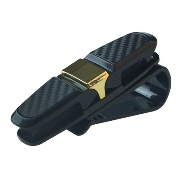 Carbon Fiber Car Glasses Clips Sunglasses Clips Car Card Holders Paper Accessories Sd-1305