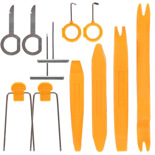 12pcs Auto Car Radio Stereo Dash Removal Install Pry Tools Set for Different Vehicles CDE_911