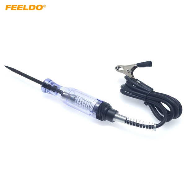 FEELDO Automotive Circuit Digital Voltage Tester Car Test Pen Diagnostic Tools Fuses Test DC6V-24V Car Testing Tool #5982