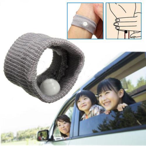 Wholesale-2pcs 2016 Hot Selling Travel Outdoor Car Sea Van Plane Wrist Band Anti Nausea Car Sickness Wrist Pulseira Seasick VC005 P0.5