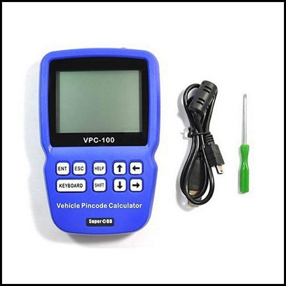 Wholesale-2015 Newest Product ! 100% Original Superior VPC-100 Hand-Held Vehicle PinCode Calculator with 300+200 Tokens Free Shipping