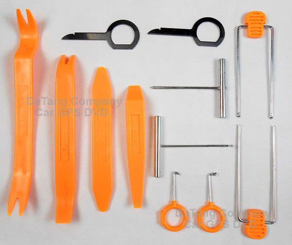 Professional kit Including 12 Distinctive Tools for Car Audio Stereo Removal and Installation