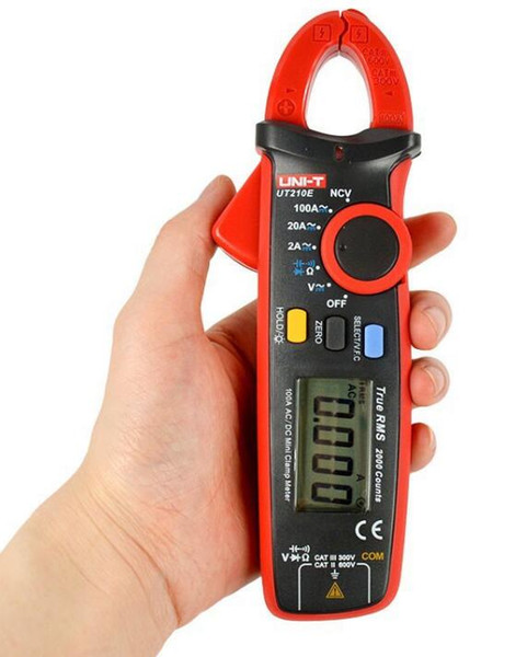 FOR Uni-UT210E Mini Digital Clamp Meter Actual Current Meter Digital Clamp Multimeter