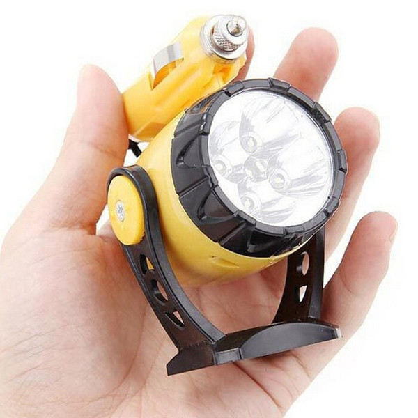 Mini Auto Repair Tools 12V LED Car Lights Super Bright Spotlight 5 LEDs Working Torch Power By Cigarette Lighter With Magnet Base