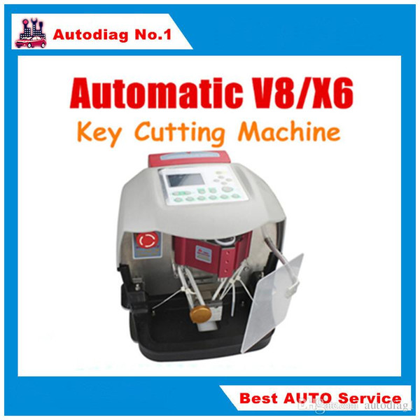 BEST Price Automatic V8/X6 Key Cutting Machine With Free V2015 Database