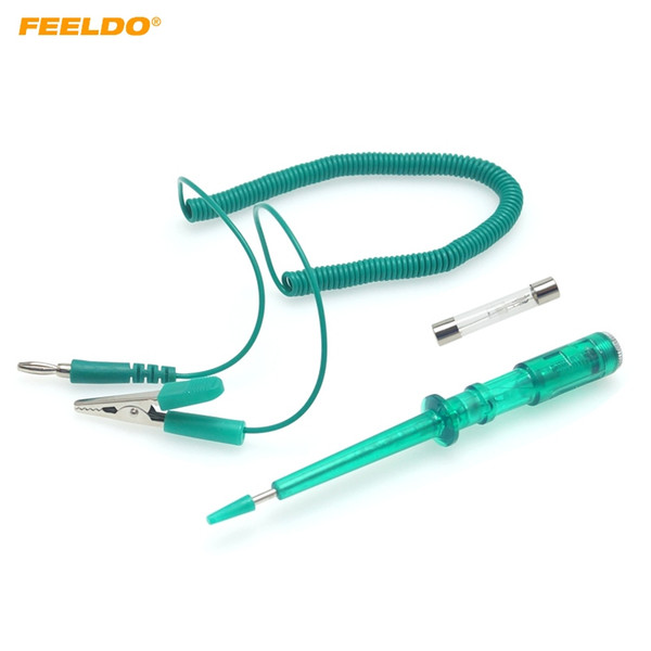 FEELDO 6-24V Auto Electrical Tester Car Light Voltage Measuring Pen For Auto Vehicle Gauge Testing Tool #5989