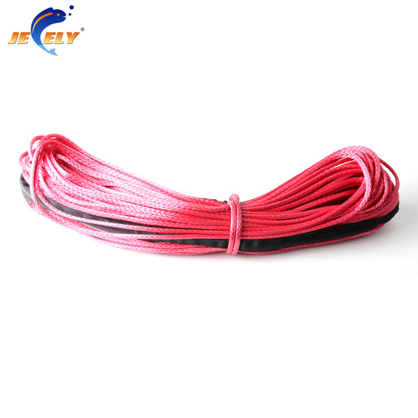 3/8'' x 100' UHMWPE Braid Synthetic Winch Rope 12 Strand 13668LB free shipping