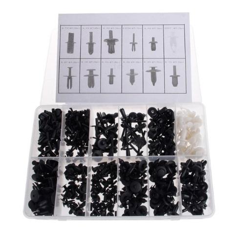 2017 NEW Auto Car Push Retainer Pin Rivet Trim Panel Clip Moulding Assortments Kit