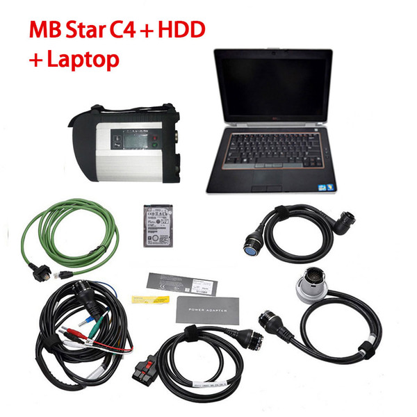 Full Chip MB STAR C4 MB SD Connect Compact 4 Diagnostic Tool with WIFI Function For Mercedes Benz Car & Truck