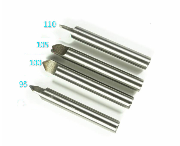 white twist drills bit 4pcs/lot 95.100.105 and 110 degree for 368A 339C vertical key cutting machine drill bit