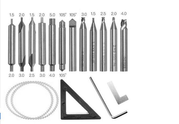 End Milling Cutter Set For All The World Vertical Key Machine Parts Locksmith full set good price and cheap price