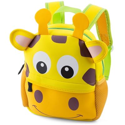 Colorful cartoon animal design waterproof durable children's schoolbags