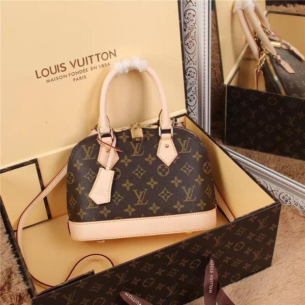 ALMA BB Shoulder
Bags Women Leather Hand
bags MICHAEL V0 KOR Luxury Shell
Bag 3AA Messenger
Bags Tote
LOUIS
VUITTON