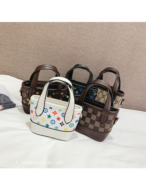 Kids Handbags print Designer baby Mini Purse Shoulder Bags Teenager children Girls Messenger Bags Chain Bag Cute Christmas GiftsAA1982