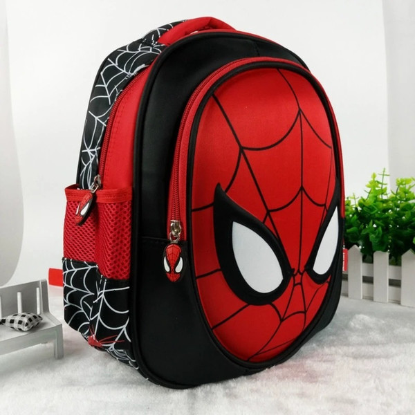 3D School Bags For Boys Waterproof Backpacks Child Spiderman Book bag Kids Shoulder Bag Satchel Knapsack Mochila Escolar Y18110107