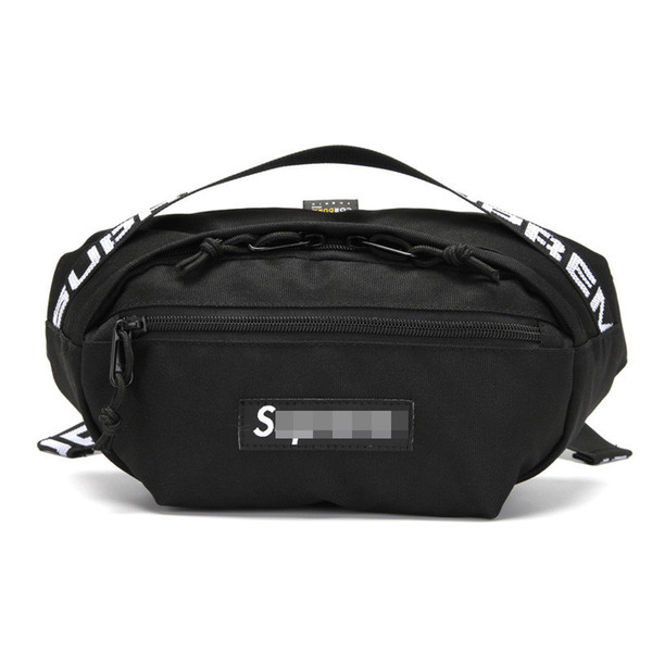 Sup 18ss Waist Bag Unisex Fanny Pack Crossbody Chest Bags Men Women Fashion Messenger Bag Oxford Shoulder Bags Designer Handbag Purse C6607
