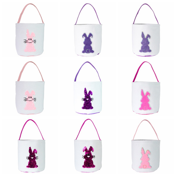 Easter Bunny Bags Easter Decorations For Home Cute Rabbit Ears Bag Party Gifts for Kids Easter Candy Gift Bags