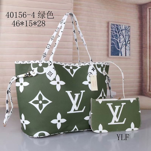 2020 classic womens
handbags
Louis
Vuitton
LV
clutch
shoulder
bags flower ladies composite tote leather