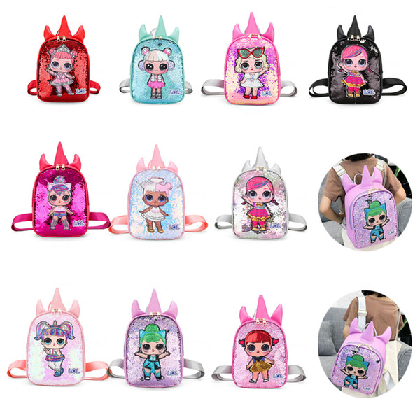 Fashion Children Unicorn School Bag kids Backpack Kids Cute cartoon Backpack Waterproof dual Shoulder Bags girls Crossbody Bags