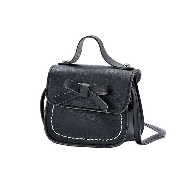 2019 New Solid Toddler Baby Solid Messenger Bags Children Kids Girls Princess Shoulder Bag Handbag Fashion