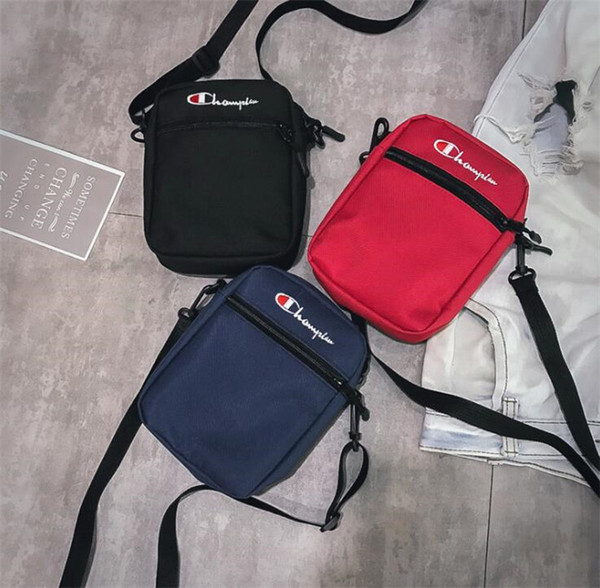 3styles C letter Mobile Phone Bag Motion Outdoor Sport Pocket Printing Leisure Package Shoulder Bag crossbody bag phone pouch