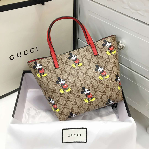 luxury designer handbag for women G letter + Micky cute design bags fashion european american designer handbags 2020 new arrival women bags