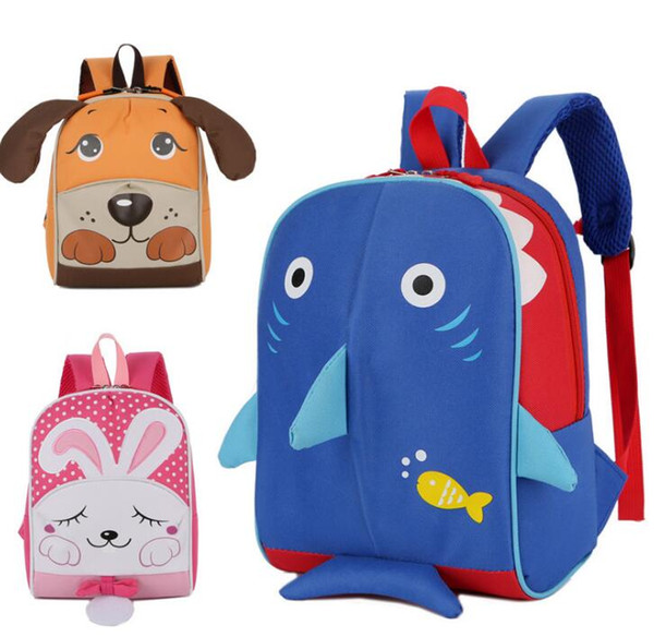 Hot !2018 autumn new children's bag baby's bag cute animal bag student cartoon backpack free shipping