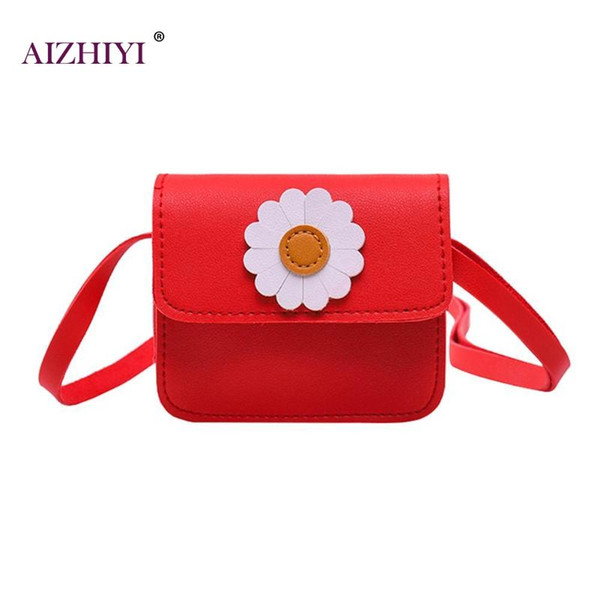 Baby Girls Flower Messenger Bag Kids Coin Purses handbag kawaii Children Shoulder Crossbody Bags Sac A Dos bolsas feminina Mujer