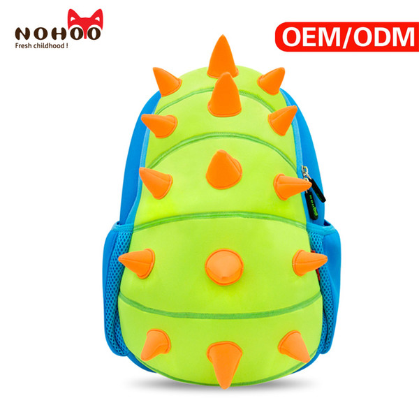 Children Backpack Hot Selling Large Capacity Cartoon Blue Green Kids School Bags NOHOO Factory Low Price Backpack Wholesale