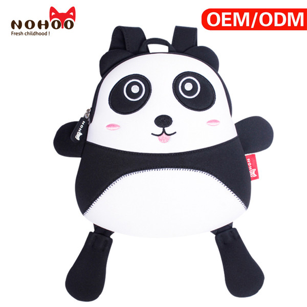 Customized Kids bag Kindergarten Children Cartoon Panda School Bags Toddler Snacks Book Bags Kids lovely Gift