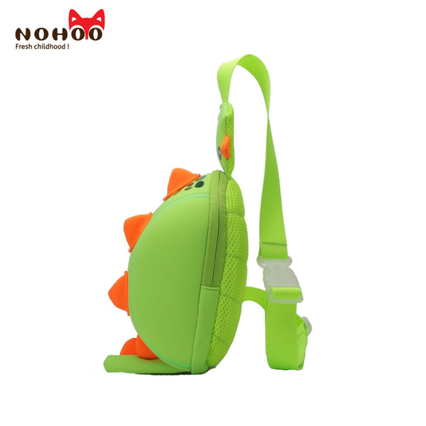 NOHOO neoprene Kids shoulder bag 3D Cute Zoo Cartoon School dinosaur design crossbody baby sling bag