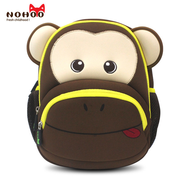 Children's Gifts Boy Girl Student Bags Animal Cartoon Monkey Baby Bag Kids Backpack Kindergarten Cartoon Backpacks Toys Mini Schoolbag