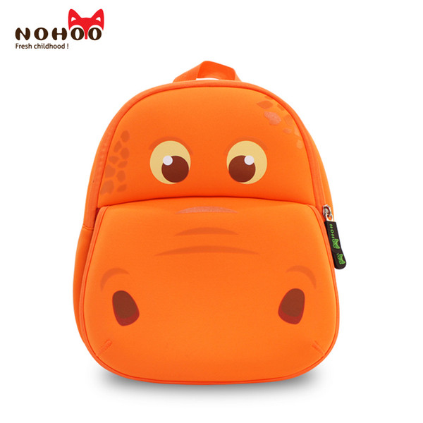 Wholesale factory NOHOO children cartoon backpack factory outdoor boys girls school bag for preschoolers backpack customized