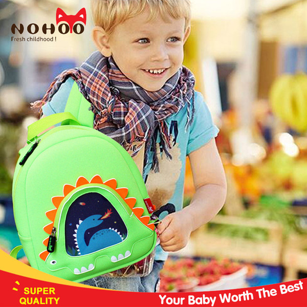 NOHOO Kindergarten Boy Backpack Lightweight Baby Children School Bags For Girls Teenagers Kid Neoprene Toy Bag mochila