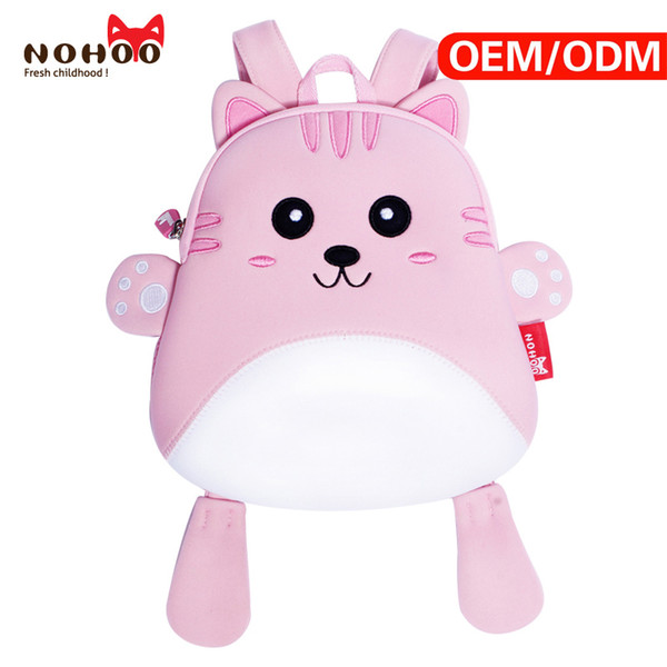 Cartoon Children School Backpacks Animals Cute Cat Design School Bags for Girls Boys Waterproof Kindergaten Kids Baby Bags