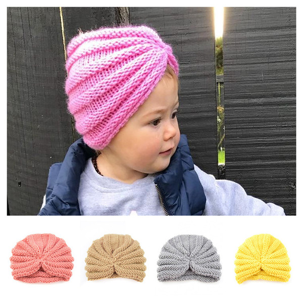 INS Hot sale Parents Kids Hats Baby Moms Winter Knit Hats Warm Hoods Skulls Hooded Hats Hoods 60pcs T1I1119