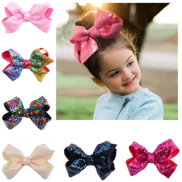 Girl Ribbon Bows Hair Clips Dot Bowknot Designer Hairpins Children Bow Barrettes Hairclip Girls Hairpin Hair accessories 120pcs T1I1591