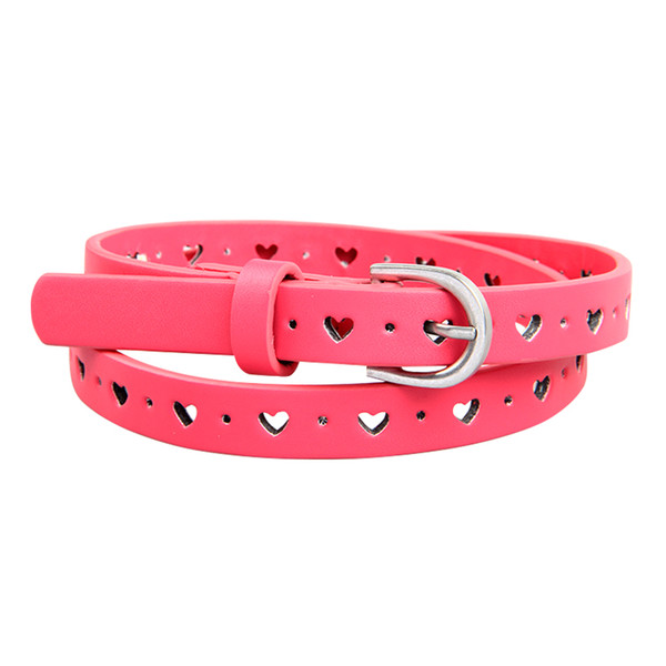 New Fashion Kids Belt Girls Belt Child Waistband Four Colors Choose Leisure Waist Strap Children PU leather