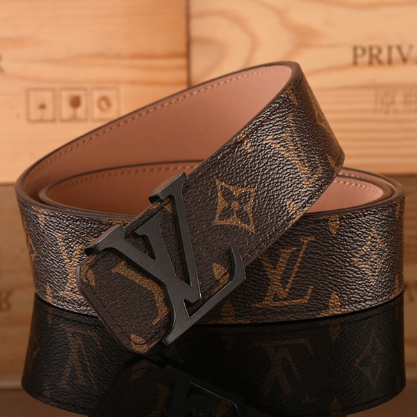 New Hot Sale New Black Luxury High Quality Fashion Buckle Belt Mens Womens Belt Ceinture For Gift free shipping
Louis
Vuitton A2