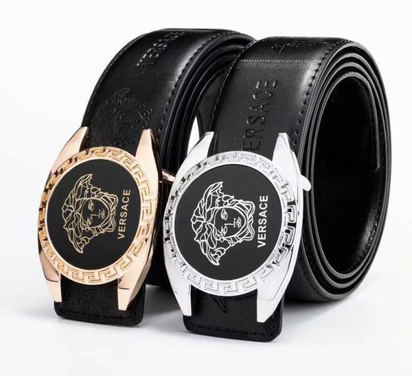 2019 Design belt strap Medusa Genuine Leather ceinture belt for mens and womens designer Jeans business belts