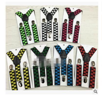 Children Suspenders Dot Baby Boys Girls Lovely Suspenders Clip-on Y-Back Braces Elastic Kids Suspenders Gift Clothes Accessories