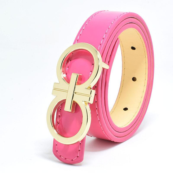 Designer Belts Fashion Children Classic Needle Buckle Waistband Lichee Pattern Bright Skin Fruit Colors Cute Designer Kid Elegant Belts