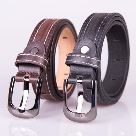 wholesale Child formal dress boys teenage belt hot designer kids PU leather fashion elastic belt buckle black Leisure strap Casual Belt