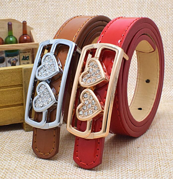 Newest kids PU leather belts children baby boys girls brand Letter buckle Leisure waist strap size 80cm free shipping