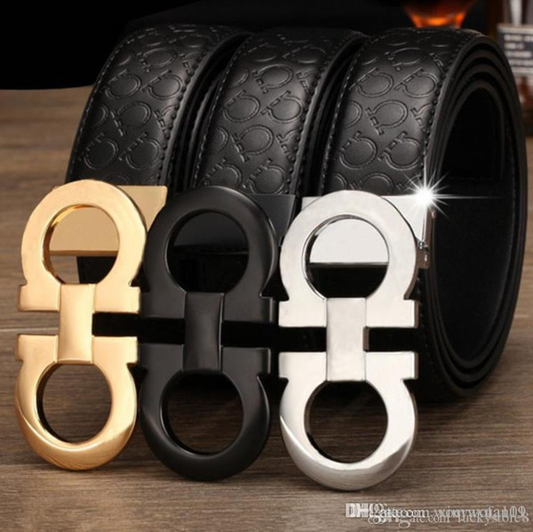 New Black color Luxury High Quality Designer Belts Fashion Geometric pattern buckle belt mens womens belt ceinture F optional attribut