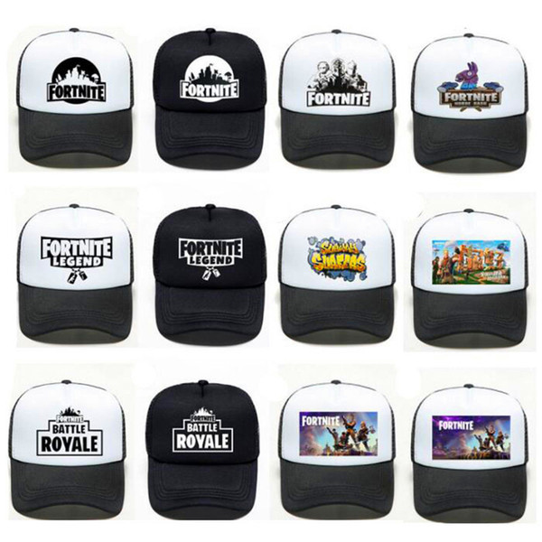 Designer Game Baseball Ball Cap Battle Royale Snapbacks Sunhat Mesh Visor Caps Men Women Hip Hop Hats Cap Outdoor Sports Hat Casquette Cap